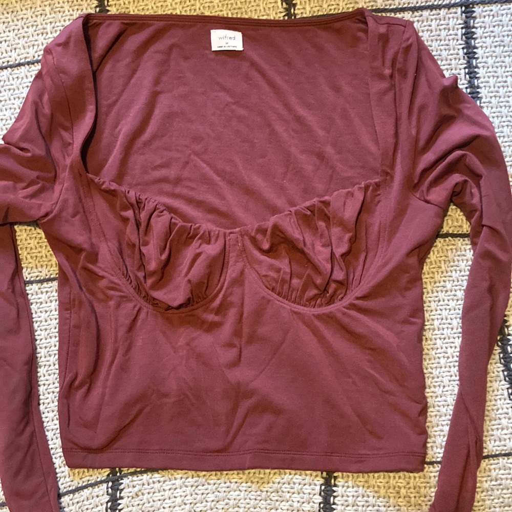 NWOT Aritzia bustier style top